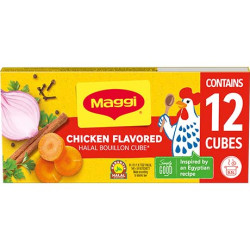 MAGGI Cubes de Bouillon Poulet Halal