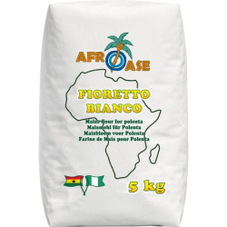 AFROASE Farine de Maïs Blanche Fioretto