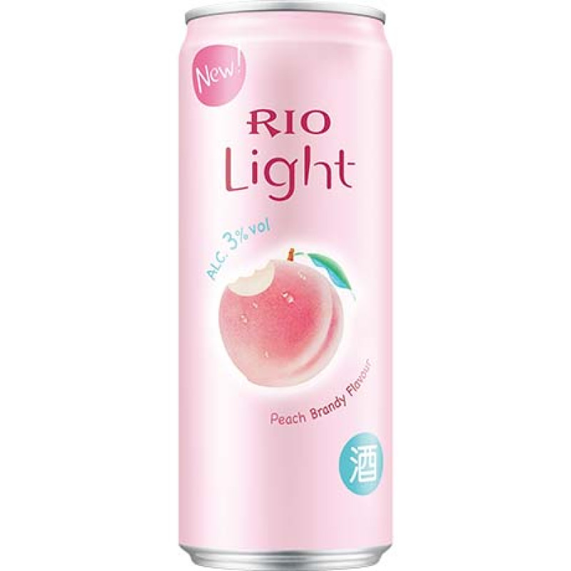 RIO Cocktail Pêche & Brandy 3% Alc.