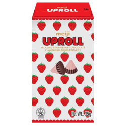 MEIJI Chocolat au Lait & Fraise Uproll