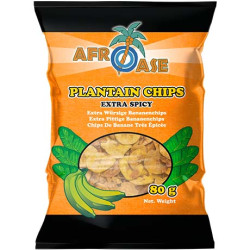 AFROASE Chips Plantain Extra Épicées
