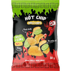HOT CHIP Chips Chili & Citron Vert