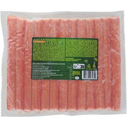 ASIAN CHOICE Bâtonnets de Surimi Crabe Hosomaki 18 cm