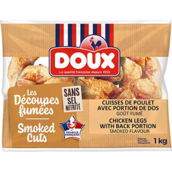 DOUX Cuisses de Poulet Fumées & Cuites Halal