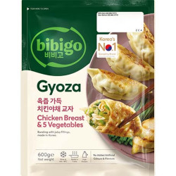 BIBIGO Gyoza Blanc de Poulet & 5 Légumes 30 PCS